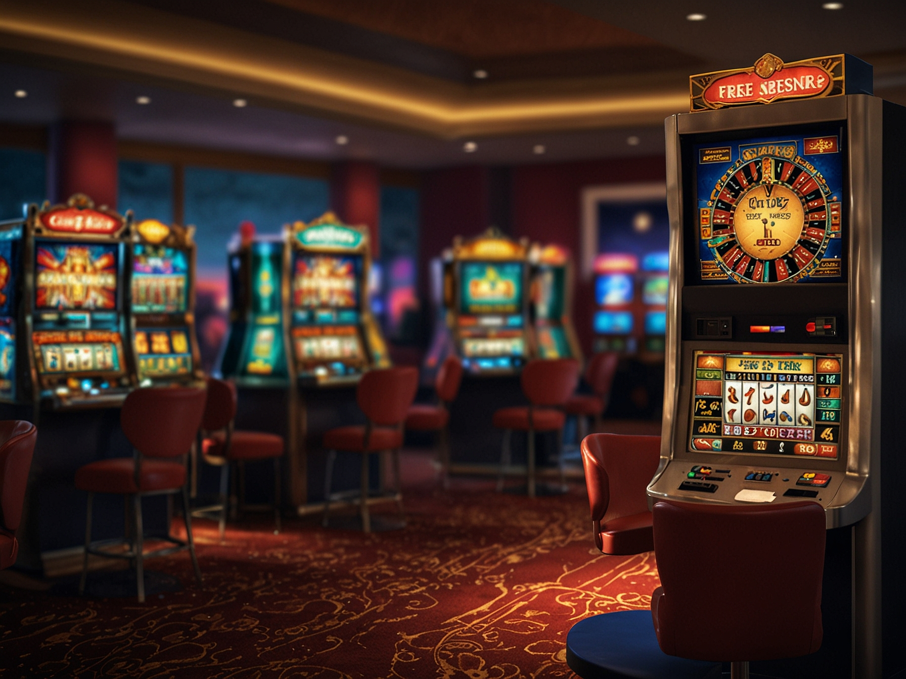 Casino games selection